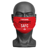 Sunderland AFC Breathes Personalised Face Mask