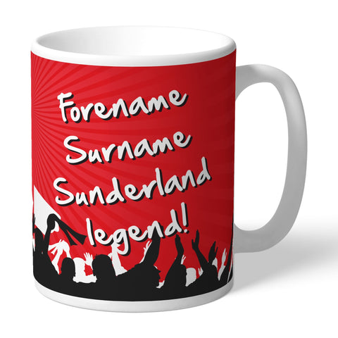 Personalised Sunderland AFC Legend Mug