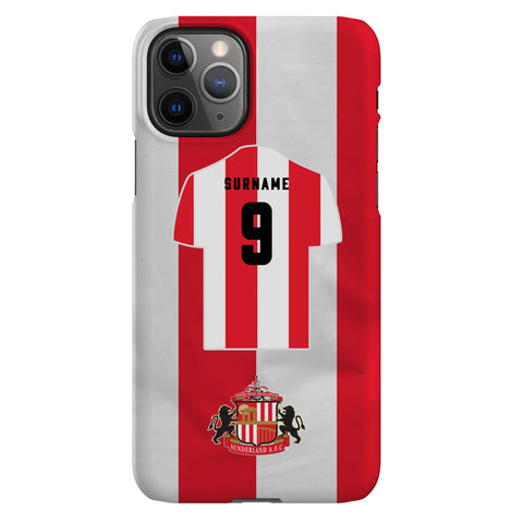 Sunderland AFC Personalised iPhone 11 Pro Snap Case