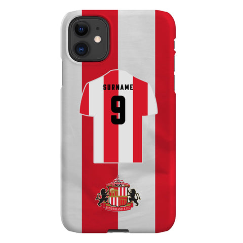 Sunderland AFC Personalised iPhone 11 Snap Case