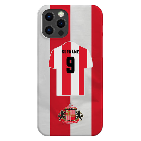 Sunderland AFC Personalised iPhone 12 Pro Snap Case