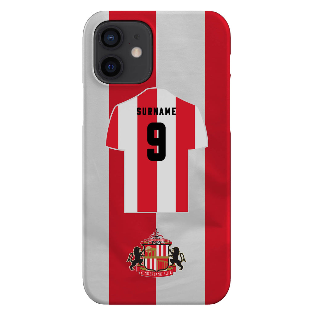 Sunderland AFC Personalised iPhone 12 Snap Case