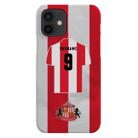 Sunderland AFC Personalised iPhone 12 Snap Case
