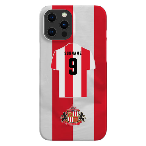 Sunderland AFC Personalised iPhone 13 Pro Max Snap Case