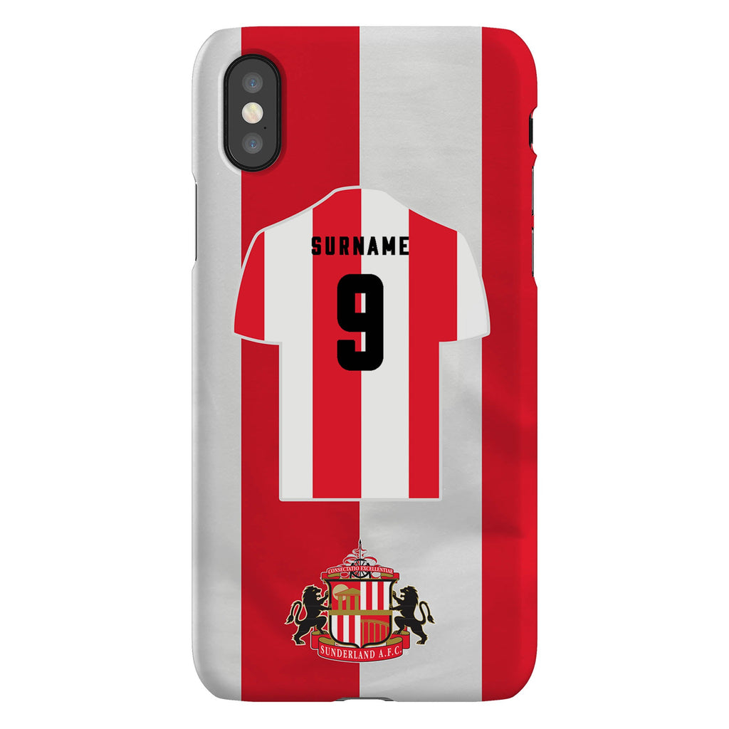 Sunderland AFC Personalised iPhone X Snap Case
