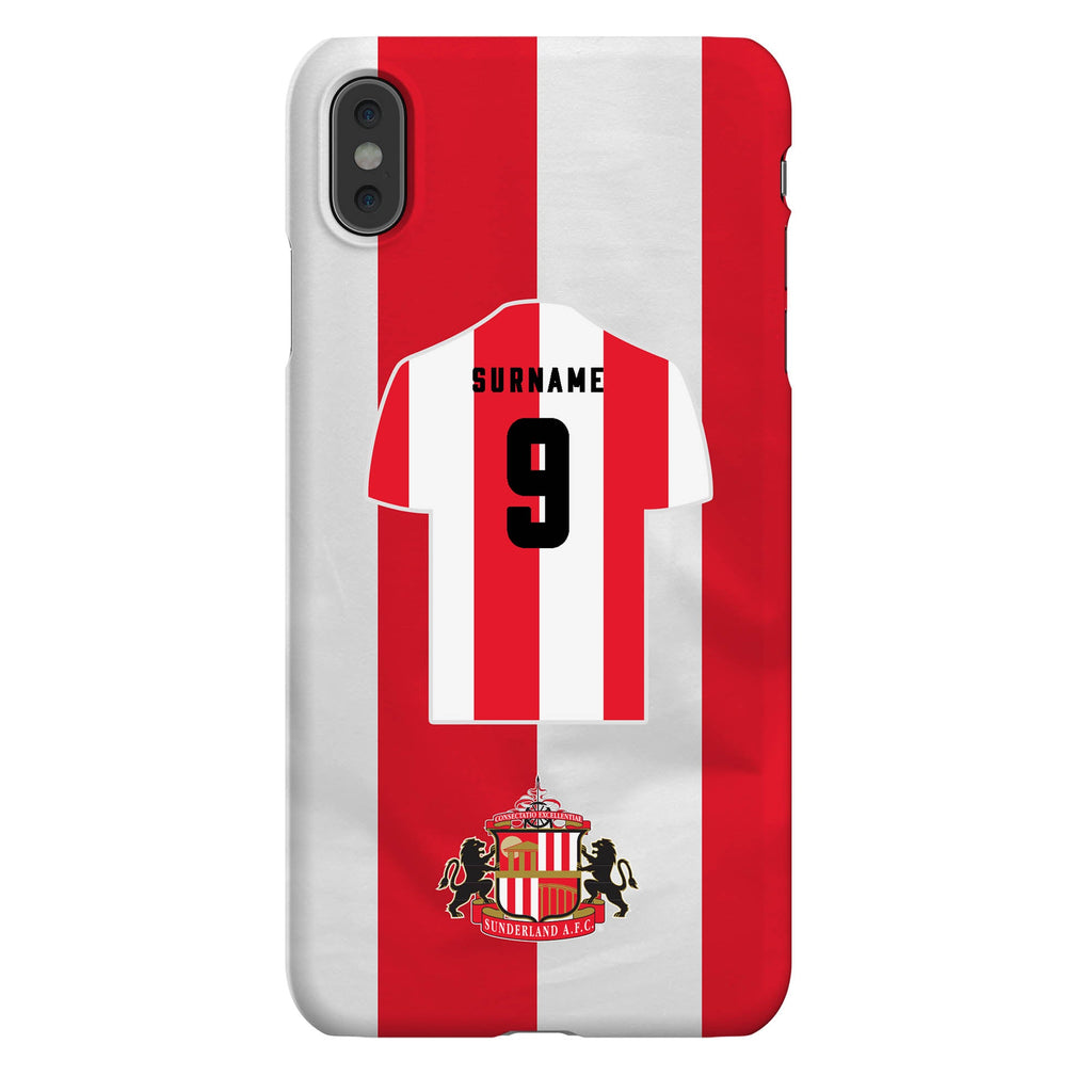 Sunderland AFC Personalised iPhone XS Max Snap Case