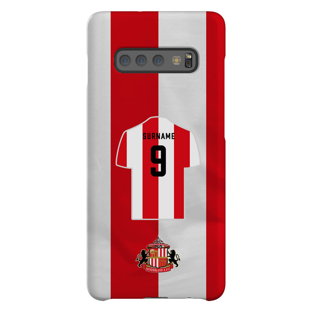 Sunderland AFC Personalised Samsung Galaxy S10 Plus Snap Case