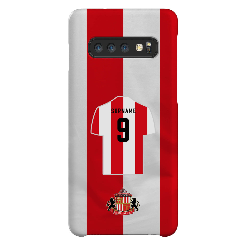 Sunderland AFC Personalised Samsung Galaxy S10 Snap Case