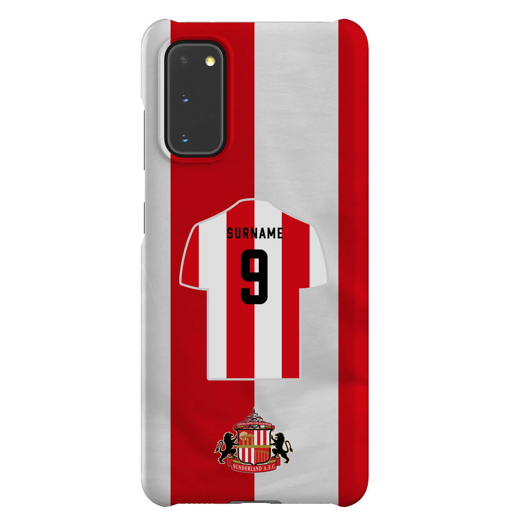Sunderland AFC Personalised Samsung Galaxy S20 Snap Case