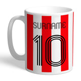 Personalised Sunderland AFC Retro Shirt Mug