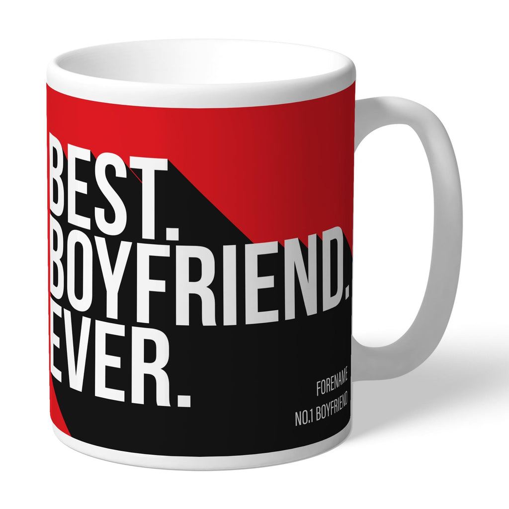 Personalised Sunderland Best Boyfriend Ever Mug