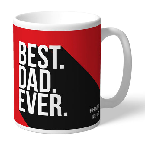 Personalised Sunderland Best Dad Ever Mug