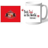 Personalised Sunderland Best Dad In The World Mug