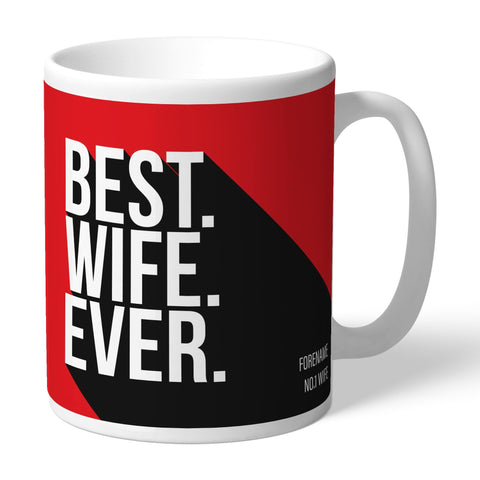 Personalised Sunderland Best Wife Ever Mug