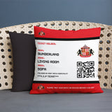 Sunderland Personalised Cushion - Fans Ticket (18")