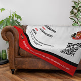 Sunderland Personalised Fleece Blanket (Fans Ticket Design)