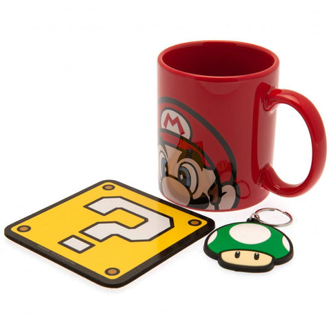 Super Mario Mug & Coaster Set Mario  - Official Merchandise Gifts