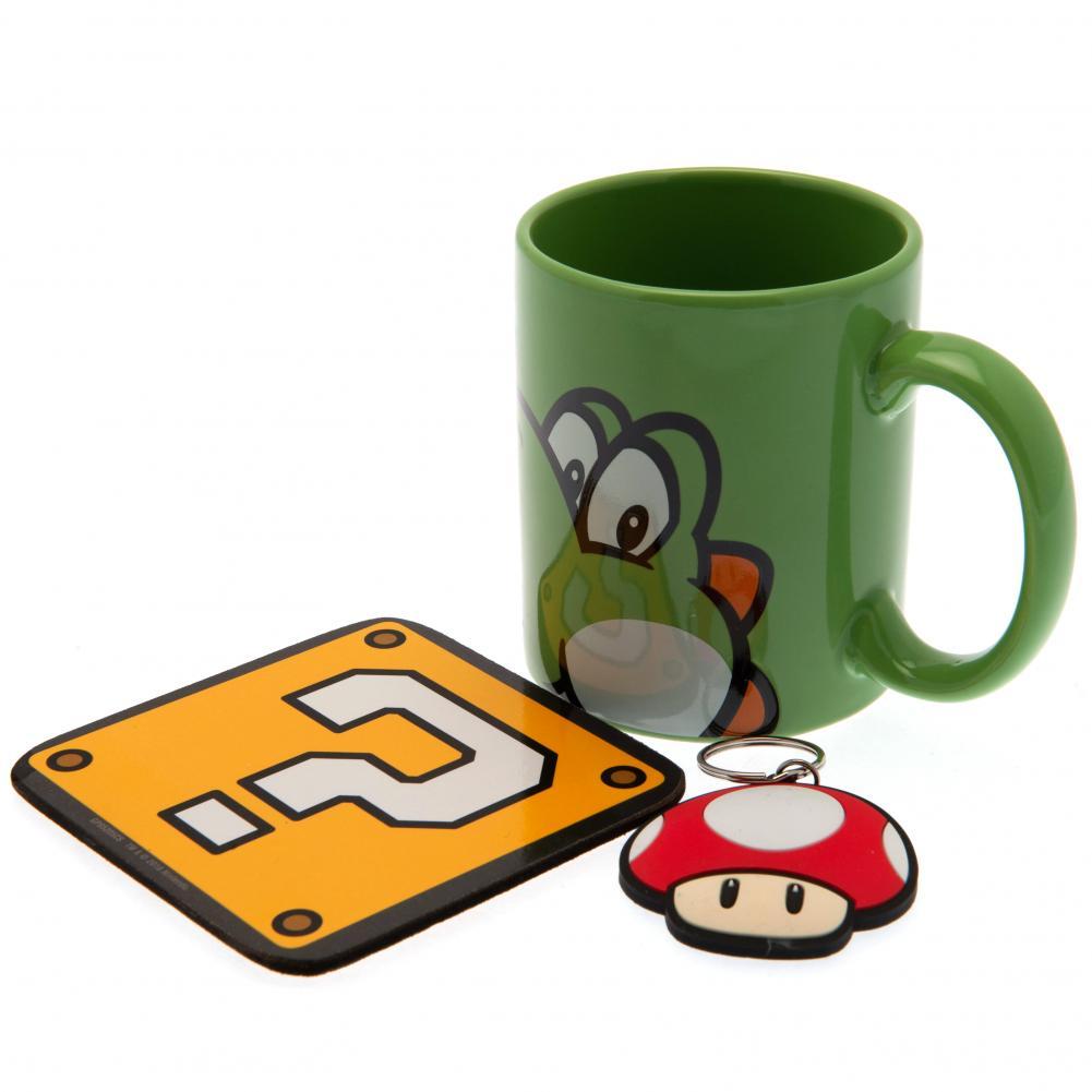 Super Mario Mug & Coaster Set Yoshi  - Official Merchandise Gifts