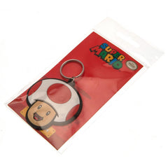 Super Mario PVC Keyring Toad  - Official Merchandise Gifts
