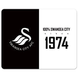 Personalised Swansea City 100 Percent Mouse Mat