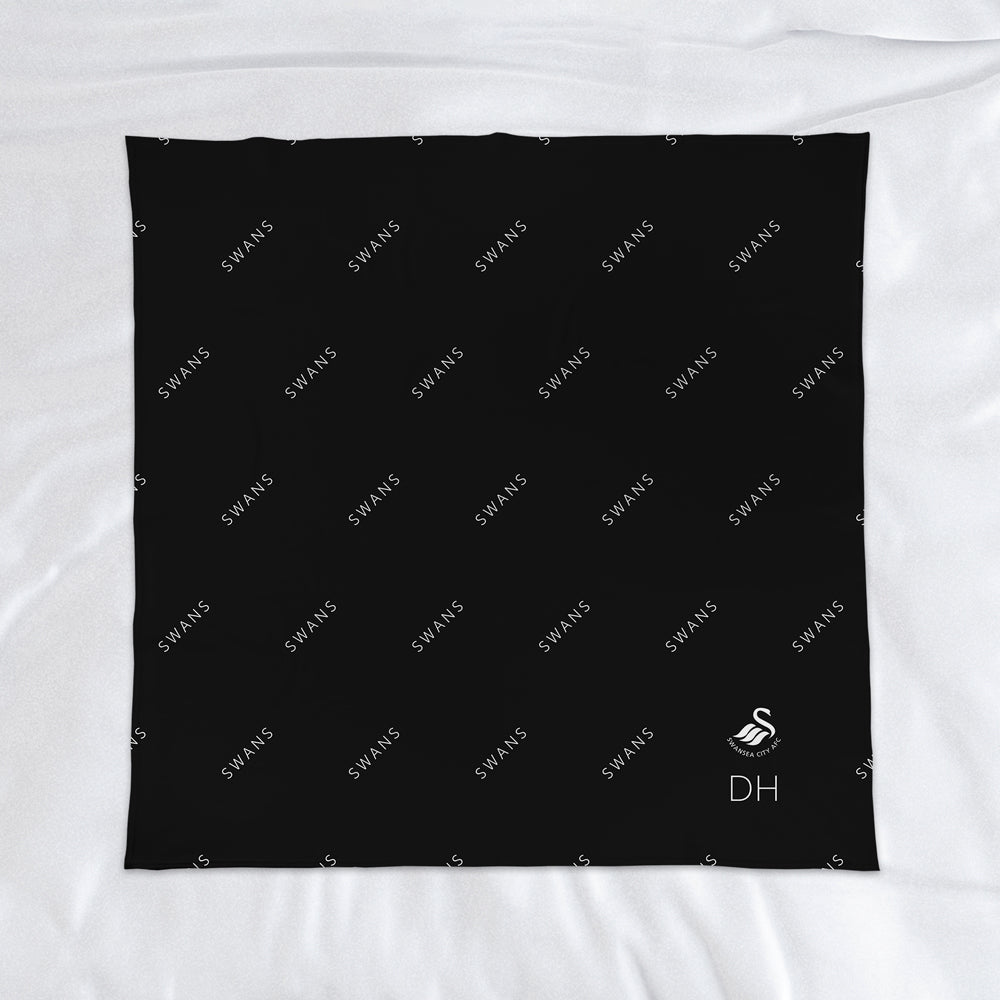 Swansea City AFC Pattern Fleece Blanket