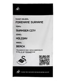 Swansea City Beach Towel (Personalised Fans Ticket Design)