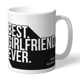 Personalised Swansea City Best Girlfriend Ever Mug