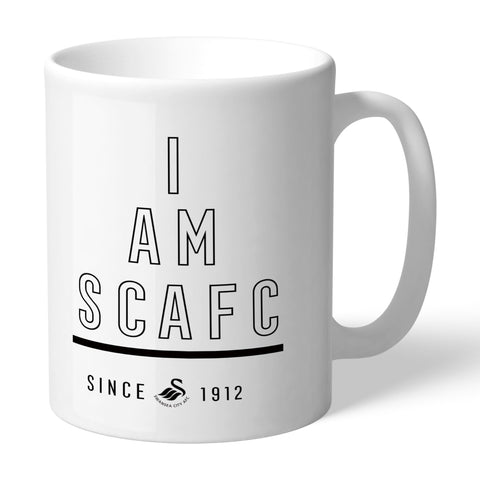 Personalised Swansea City I Am Mug