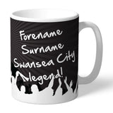 Personalised Swansea City Legend Mug