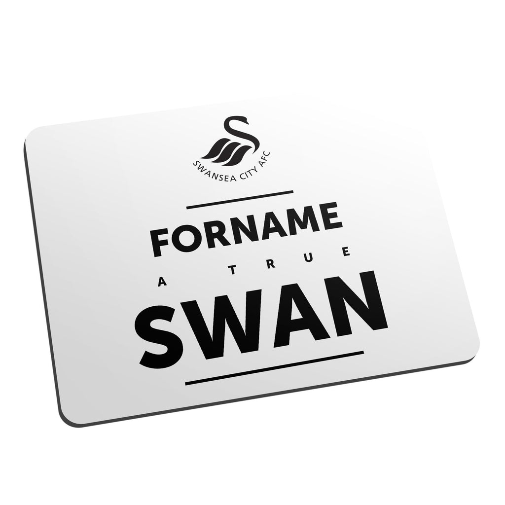 Personalised Swansea City True Mouse Mat