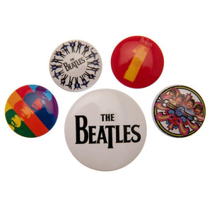 The Beatles Button Badge Set BK  - Official Merchandise Gifts