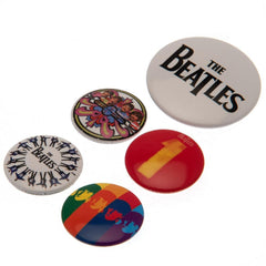 The Beatles Button Badge Set BK  - Official Merchandise Gifts