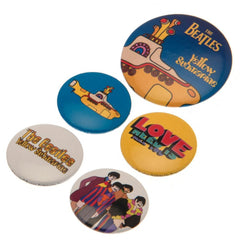 The Beatles Button Badge Set Yellow Submarine  - Official Merchandise Gifts