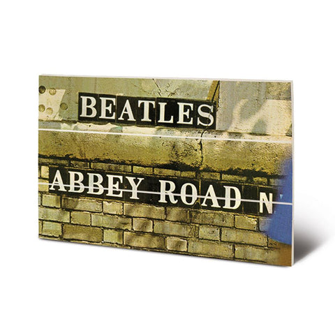 The Beatles Wood Print Abbey Road  - Official Merchandise Gifts