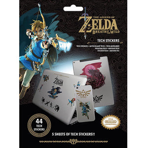 The Legend Of Zelda Tech Stickers  - Official Merchandise Gifts