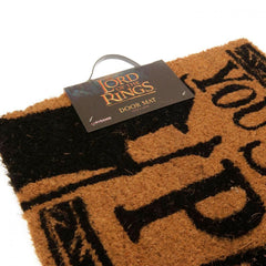 The Lord Of The Rings Doormat  - Official Merchandise Gifts