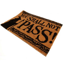 The Lord Of The Rings Doormat  - Official Merchandise Gifts