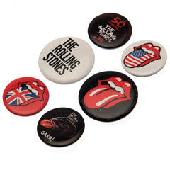 The Rolling Stones Button Badge Set  - Official Merchandise Gifts