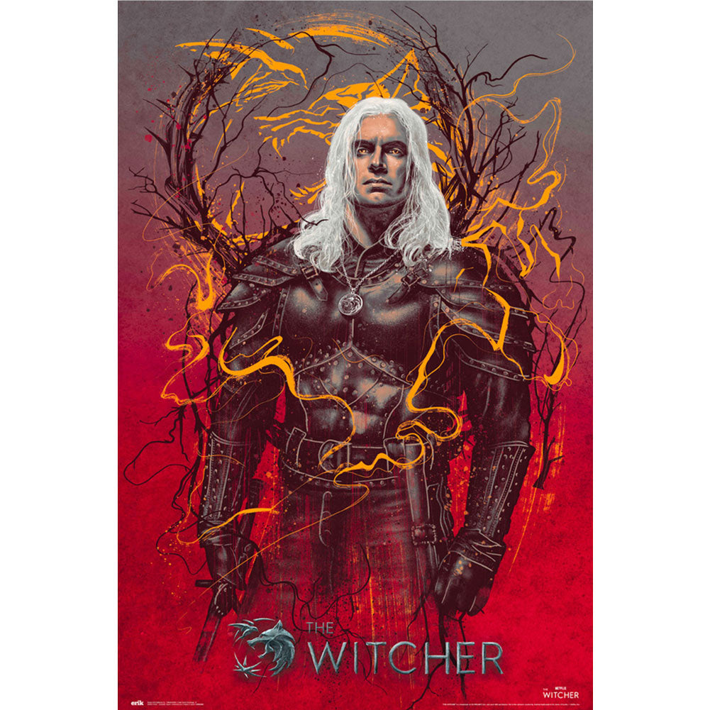 The Witcher Poster Geralt 65  - Official Merchandise Gifts