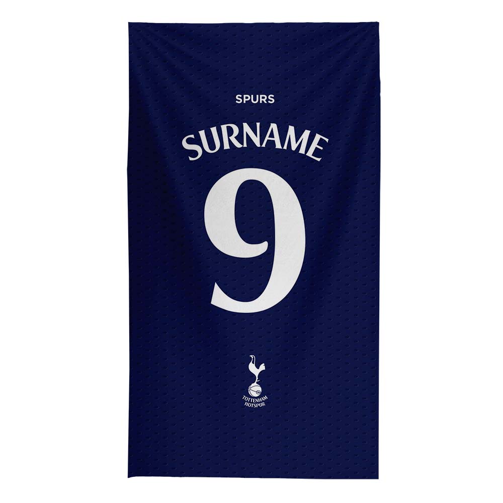 Spurs shirt with name on best sale back