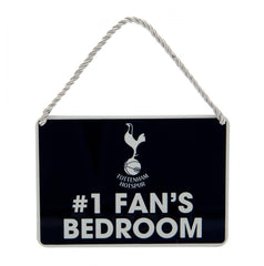 Tottenham Hotspur FC Bedroom Sign No1 Fan  - Official Merchandise Gifts