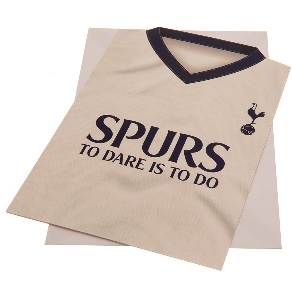 Tottenham Hotspur FC Blank Card Shirt