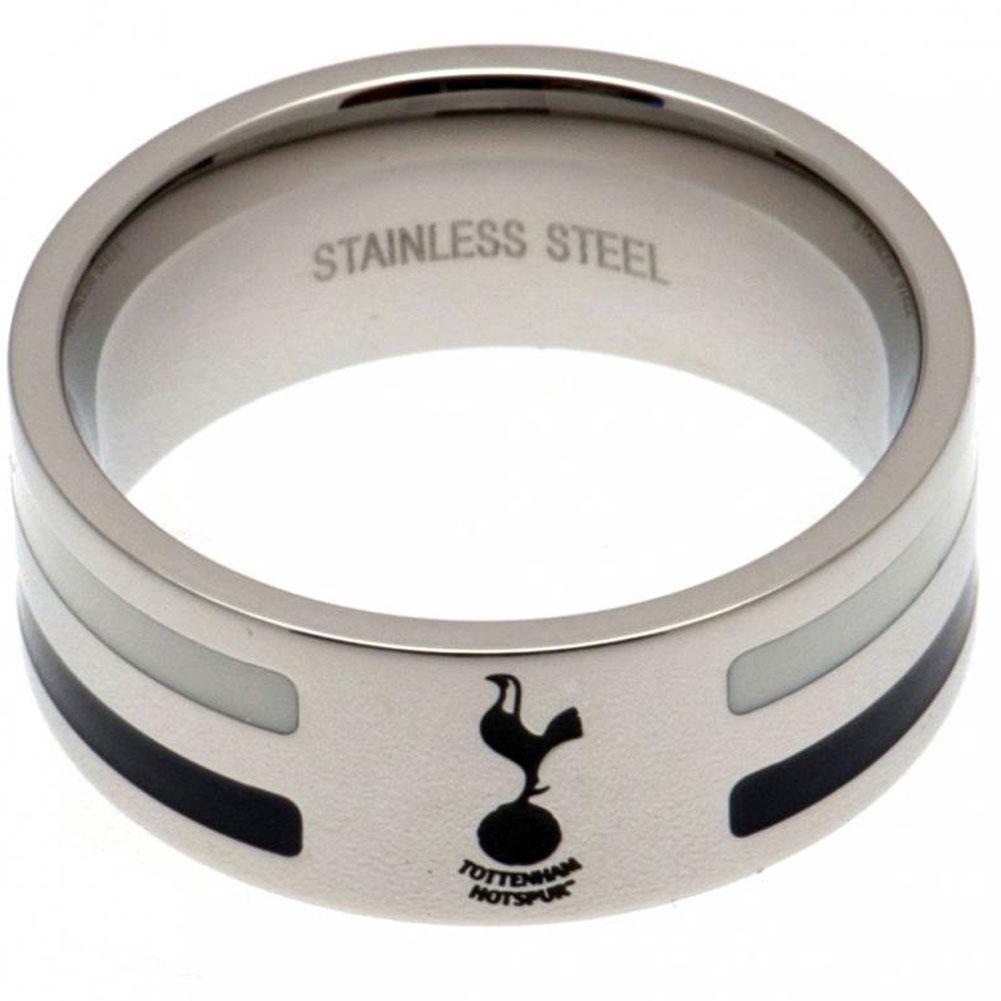 Tottenham Hotspur FC Colour Stripe Ring Large  - Official Merchandise Gifts