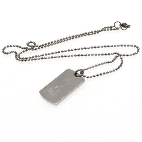 Tottenham Hotspur FC Engraved Dog Tag & Chain  - Official Merchandise Gifts