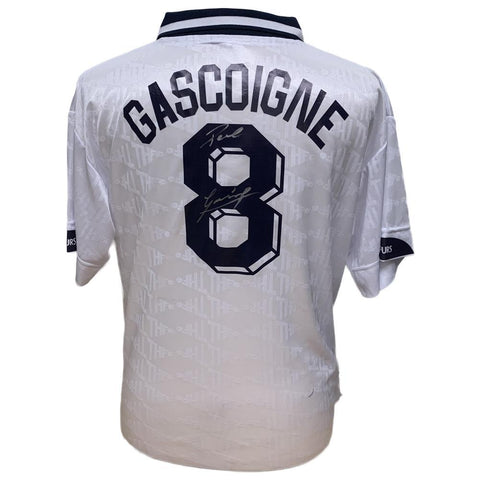 Tottenham Hotspur FC Gascoigne Signed Shirt  - Official Merchandise Gifts