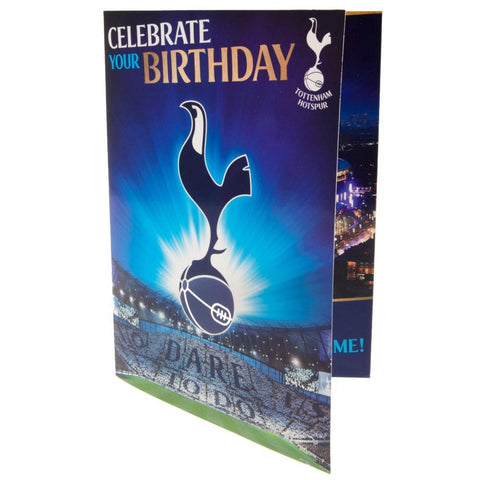 Tottenham Hotspur FC Musical Birthday Card  - Official Merchandise Gifts