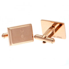 Tottenham Hotspur FC Rose Gold Plated Cufflinks  - Official Merchandise Gifts