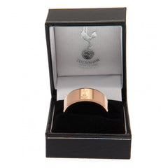 Tottenham Hotspur FC Rose Gold Plated Ring Large  - Official Merchandise Gifts
