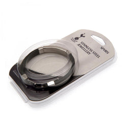 Tottenham Hotspur FC Silver Inlay Silicone Bracelet  - Official Merchandise Gifts