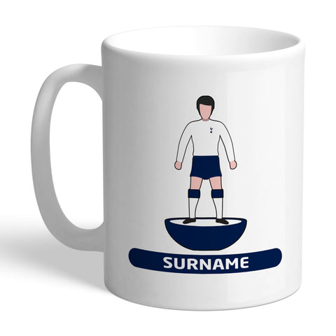 Personalised Tottenham Hotspur Player FC Figure Mug